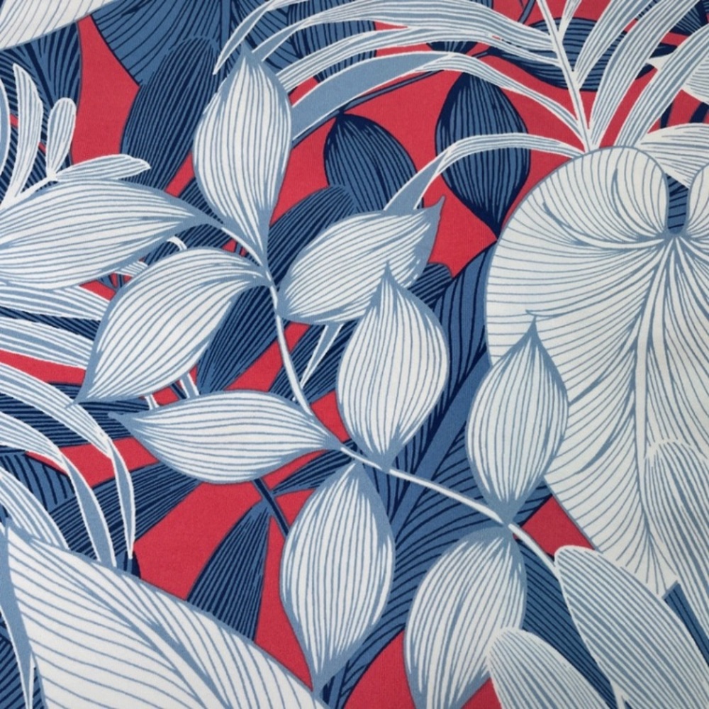 TOMMY BAHAMA Sleeveless Tropical Leaf Print Dress - Picture 7 of 7